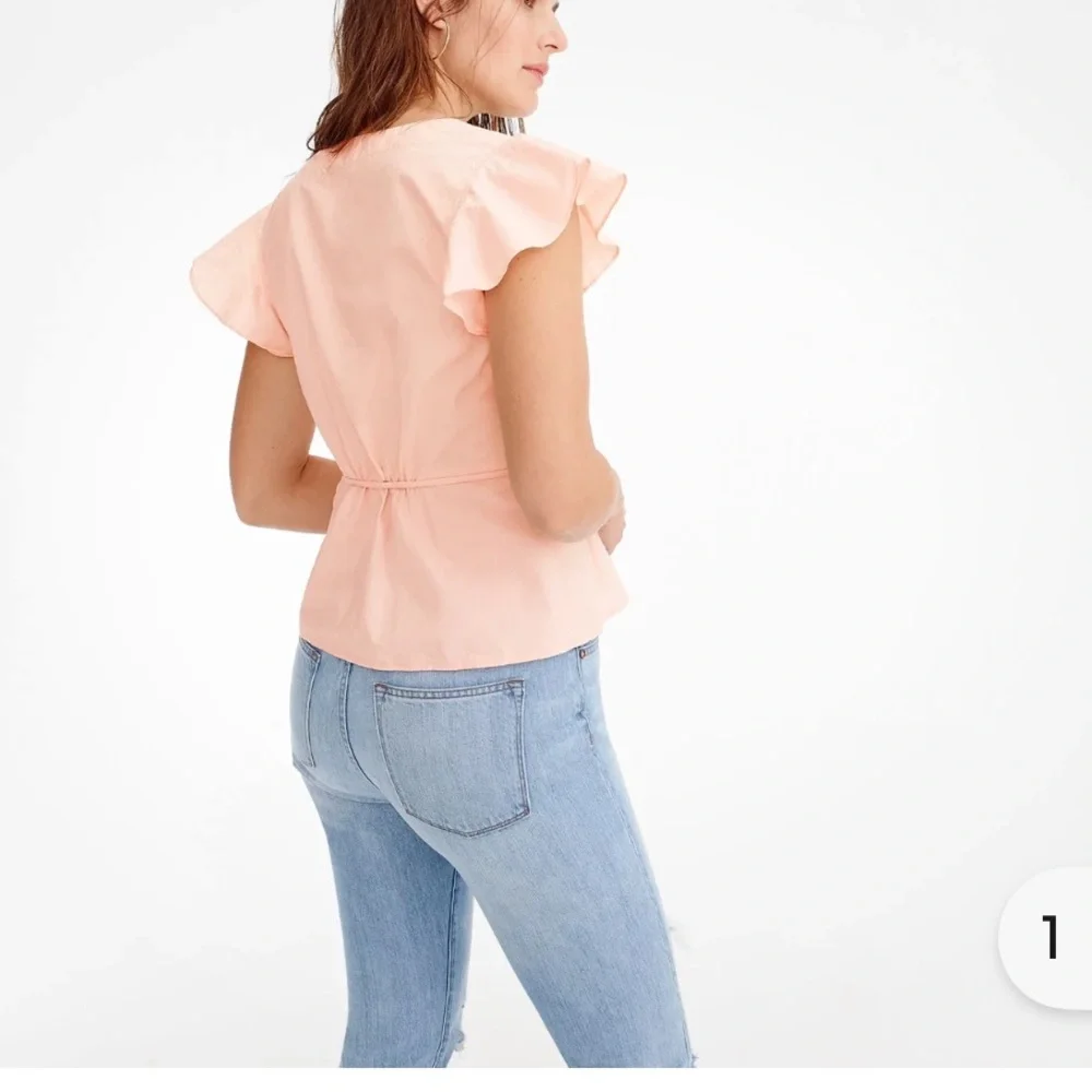G9- pink dressy top size 4 cute J.Crew blouse small sm
